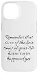 Coque pour iPhone 14 Message de motivation, citation d'affirmation, pensée positive