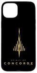 Coque pour iPhone 15 Plus Spirit Of Concorde Gold Avion