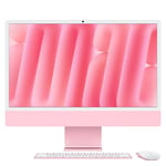 Apple iMac (M4) 24-inch 4.5K Retina 16GB/256GB SSD 8 Core CPU and GPU  - Pink