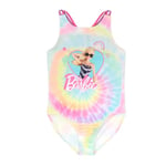 Barbie Girls Tie Dye One Piece Swimsuit - 5-6 Years