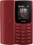 Nokia 105 (2023) 2G Feature Phone - Terracotta Red - Unlocked - New