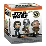 Funko Mystery Mini - Star Wars: The Mandalorian - 1 of 12 to Collect - Styles Vary- Mini-Figurine en Vinyle à Collectionner - Idée de Cadeau - Produits Officiels - TV Fans et Exposer