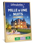 Wonderbox - Coffret Cadeau - Mille et Une Nuits Gourmandes – 1700 séjours gourmands pour 2 personnes : hôtels 3 ou 4 étoiles, châteaux, manoirs - Idée cadeau Couple Original