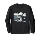 Photographer Photography Polygon Camera Long Sleeve T-Shirt