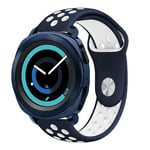 Samsung Galaxy Watch 4 Classic      Silicone Strap   Navy/White