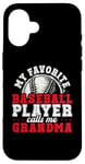 Coque pour iPhone 16 Matching Family Photo Baseball Gift - Grandma Mother's Day