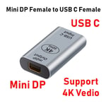 Adaptateur USB Type C Compatible HDMI vers DP/VGA/Mini DP/RJ45 4K/8K 60Hz,Convertisseur de Transfert Vidéo pour Ordinateur Portable,Téléphone,Macbook Pro Air - Type HD018