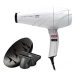 Gama Pluma 5500 Oxy Active Sèche-cheveux 2400W Avec Diffuseur Et 2 Buses