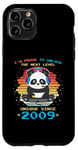 Coque pour iPhone 11 Pro Né en 2009 Birthday Panda Gaming Unlock The Next Level