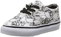 Vans T Authentic Color Me, Chaussures Bébé marche mixte bébé, Blanc (Color Me/Skulls/True White), 21 EU