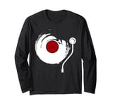 Vinyl Record Player Turntable Vinyl Music Lover Collector Long Sleeve T-Shirt