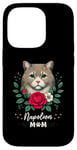 iPhone 14 Pro Roses Flowers Napoleon Mom Minuet Cat Case