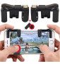 Joystick Avec Gachettes Pour Motorola Moto G8 Power Smartphone Jeux Video Manette Ventouse Precision Universel