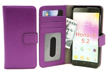 Skimblocker Magnet Fodral Huawei Honor 8 (Lila)