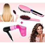 MWS3376 Set bec diffuseur cheveux ondulés + brosse de lissage électrique