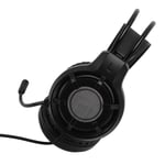 USB Gaming Headset Computer Headphones With Mic RGB Light Wi Headphones F Hot