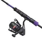 Berkley URBN II Finesse Combo, Canne à pêche et Moulinet Combo, Lure Fishing Spinning Combo, Predator Fishing, Pike/Perch/Zander, Unisex, Black, 2m, 3-14g