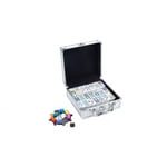 12er Domino Mexican Train Dans Coffret en Aluminium