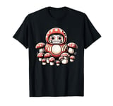 Daruma Doll Japan Cottagecore Aesthetic Mushroom Hat T-Shirt