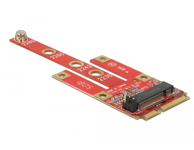 DELOCK – Converter Mini PCIe > M.2 Key B slot + Micro SIM slot (63384)