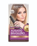 Kativa Kit Lissage Brésilien Cheveux Clairs Blonde Sans Formol