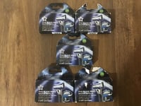 Superdrug Five Blade Mens Razor Refills 5 Box Bundle With Lubricating Strip