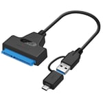 USB 3.0 USB C to SATA Cable Hard Drive Adapter Cable Data Cable for 2.59471