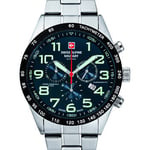 Montre Swiss Alpine Military  7047.9135, Quartz, 45mm, 10ATM