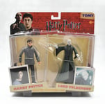 TOMY Harry Potter & The Deathly Hallows  & Lord Voldemort Action Figure 2-Pack