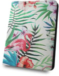 GreenGo Case Flamingo - iPad - ställbart fodral med mönster