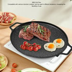 BBQ Grill Pan Camping Cooker Induction Cooker Griddle Korean Style Plate Non