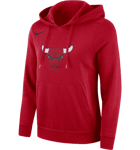 Nike Women's Nba Fleece Pullover Hoodie Chicago Bulls Club Urheilu UNIVERSITY RED