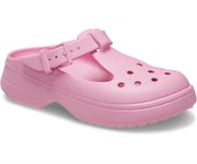 Crocs Classic Mary Jane WoMens Pink Clogs material_Synthetic - Size UK 5