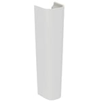 Ideal Standard I.LIFE B Colonne pour Lavabo Salle de bain, Vasque sur pied, 26,5 x 15 x 72 cm, Salle de Bain, Toilette, Céramique, Blanc, Percé 1Trou de Trop-Plein, T473901