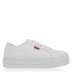 Levi's Tijuana women Trainers, White (B White 50), 4 UK (37 EU)