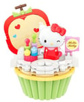 Sanrio 6-Type Block Desert Shop Cup Cake Toy-Kitty Cinnamoroll Kuromi My Melody