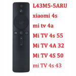 Télécommande Universelle de Rechange pour Xiaomi Mi Smart TV LED L43M5-5ARU pour mi tv 43s