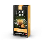 Café Royal Lungo Schümli 100 Nespresso® Compatible Capsules (Aluminium, Intensity 6/10) Pack of 10 (10 x 10 Coffee Capsules)