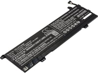 Kompatibelt med Lenovo Yoga 730-15IWL-81JS002TGE, 11,25V, 4500mAh