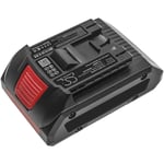 Kompatibelt med GKS 18V-68 C, 18.0V, 4000mAh