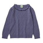 FUB Pointelle Blus Dusty Violet | Lila | 80 cm