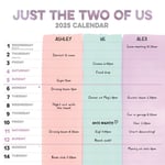 Just the Two of Us Planner Wall Calendar 2025 (häftad, eng)