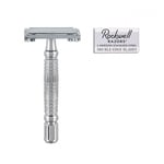 Rockwell Razors R1 Double Edge Safety Razor White Chrome