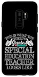 Coque pour Galaxy S9+ This Is the World's Greatest SPED Special Education Teacher