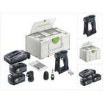 Cxs 18-Basic-Set Perceuse-visseuse sans fil 18 v 40 Nm Brushless + 2x batterie 5,0 Ah + chargeur + Systainer - Festool