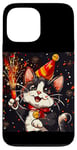 iPhone 13 Pro Max Ring in the New Year Costume with a Cool Cat Vibe Case