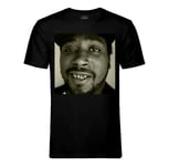 T-Shirt Homme Col Rond Ol' Dirty Bastard Rapper Rap Hip Hop Photo Vintage Wu Tang Clan