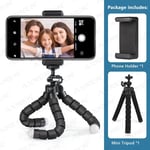 Mini trépied flexible universel en éponge poulpe,support de téléphone portable pour iPhone Samsung - Type Mini Sponge Tripod