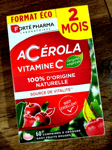 Forté Royal ACEROLA Complément Alimentaire Energie Vitamine C Anti-fatigue 2Mois