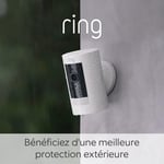 Caméra Extérieure Solaire (Stick Up Cam) | Caméra De Surveillance Extérieure Wifi Hd, Panneau Solaire, Audio Bidirectionnel, Fonctionne Avec Alexa | Essai Protect Gratuit 30 J. | 2 Caméras